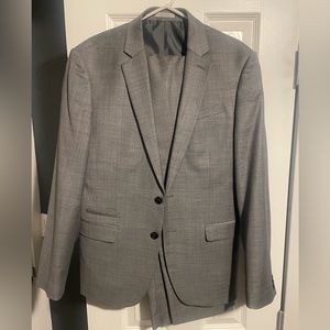 Express Silver men’s suit with pants